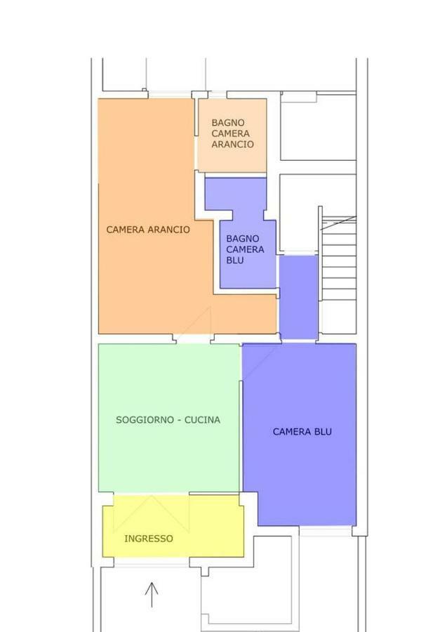 Oristano 5 Pers Appartamento Екстер'єр фото